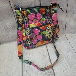 Vera Bradley Floral Summer Crossbody Bag Purse